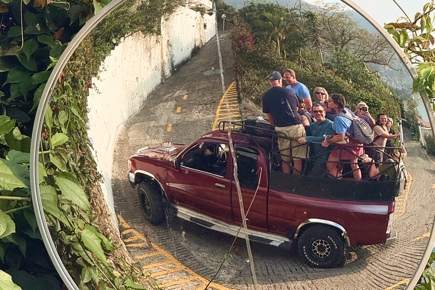 The Alliance team framing a home in Guatemala